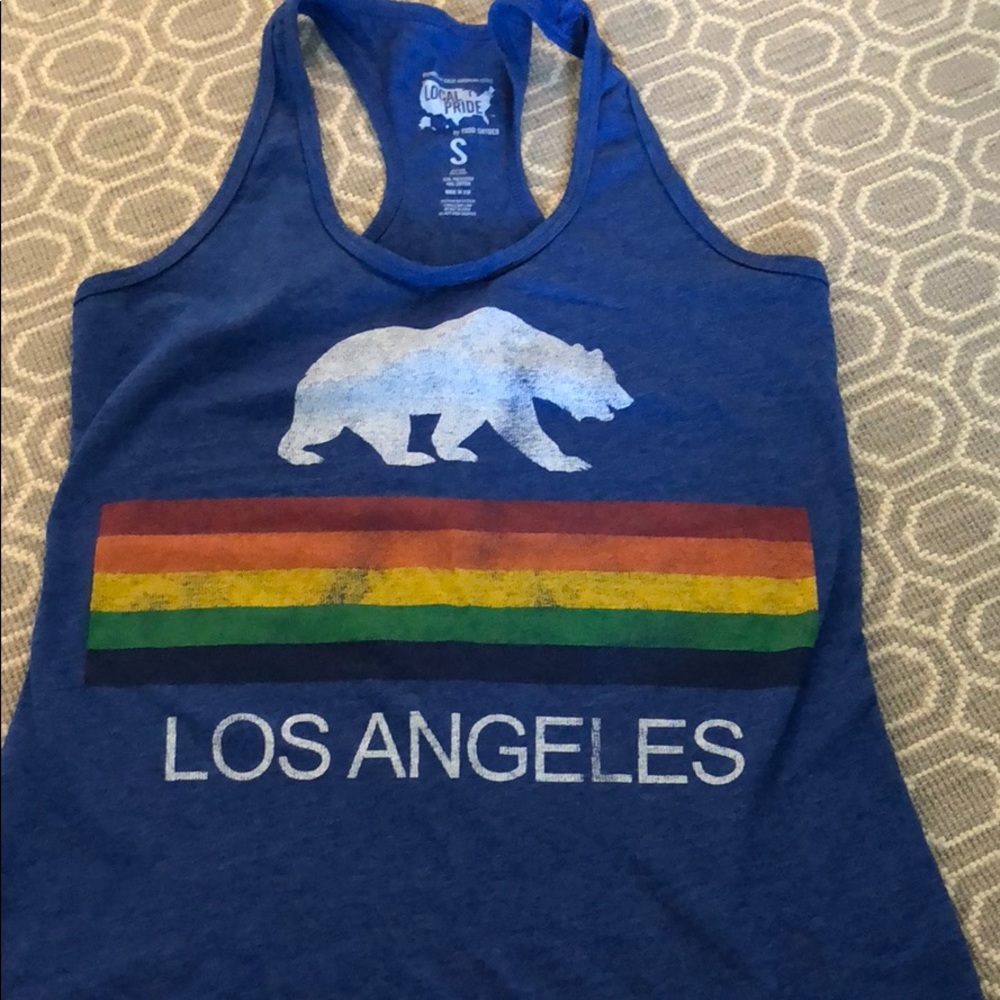 Racer Back Los Angels tank